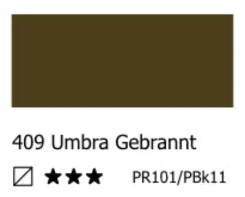 REMBRANDT Ölfarbe - 409 Umbra Gebrannt 40ml