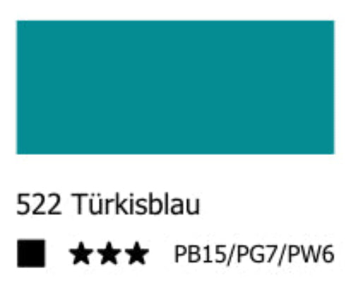 REMBRANDT Ölfarbe - 522 Türkisblau 40ml