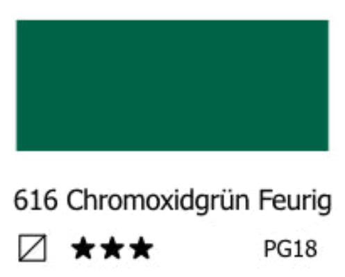 REMBRANDT Ölfarbe - 616 Chromoxidgrün Feurig 40ml