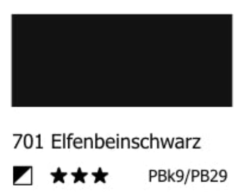 REMBRANDT Ölfarbe - 701 Elfenbeinschwarz 40 & 150ml