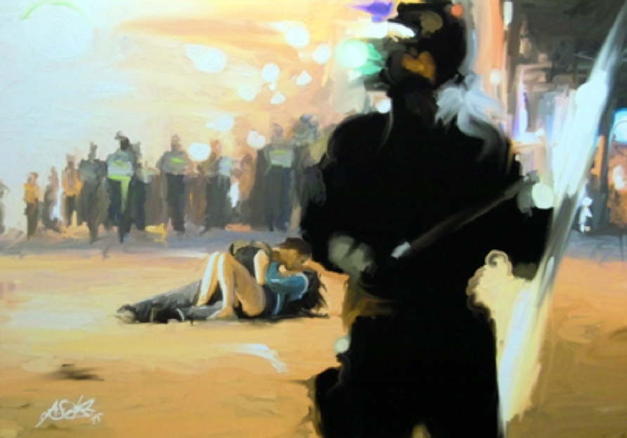Armin Schanz | "Cuando el amor se apodera" | 70x100cm