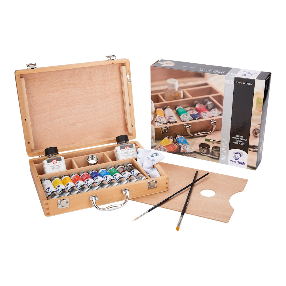VAN GOGH Ölfarbe Holzkasten-Set Basis