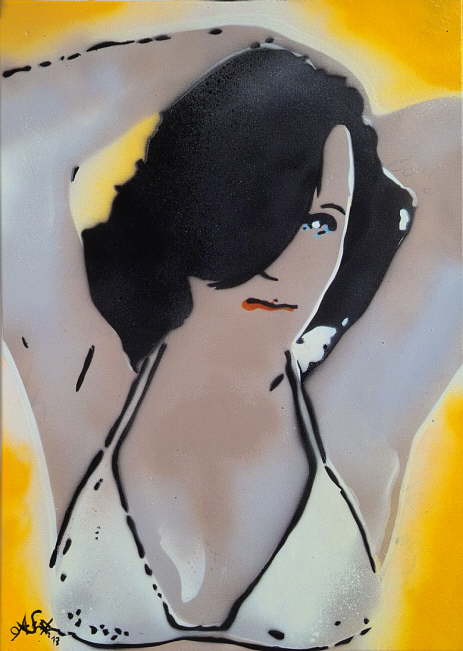 Armin Schanz | "Away with a smile" | 70 x 50 cm