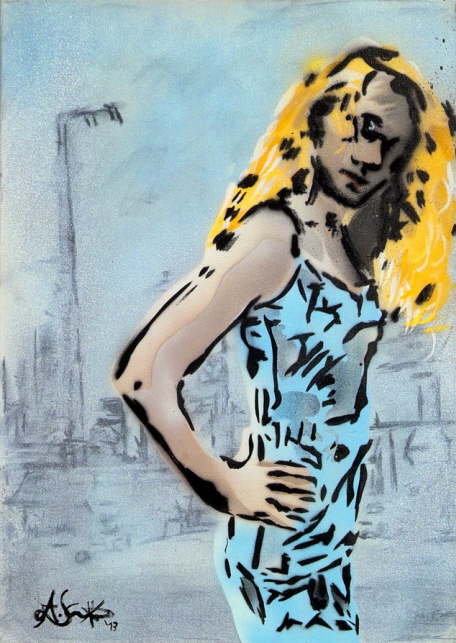 Armin Schanz | "Vista imponente de la ciudad" | 70x50cm