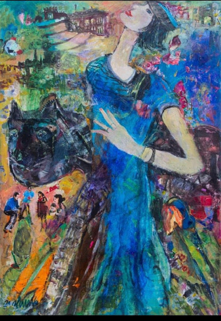 NEW - Hanne Neß: "Frau mit großem Tier"