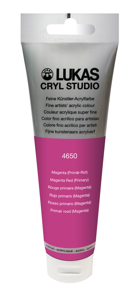 LUKAS CRYL Studio - 4650 Magenta (Primär-Rot) (125/250ml)