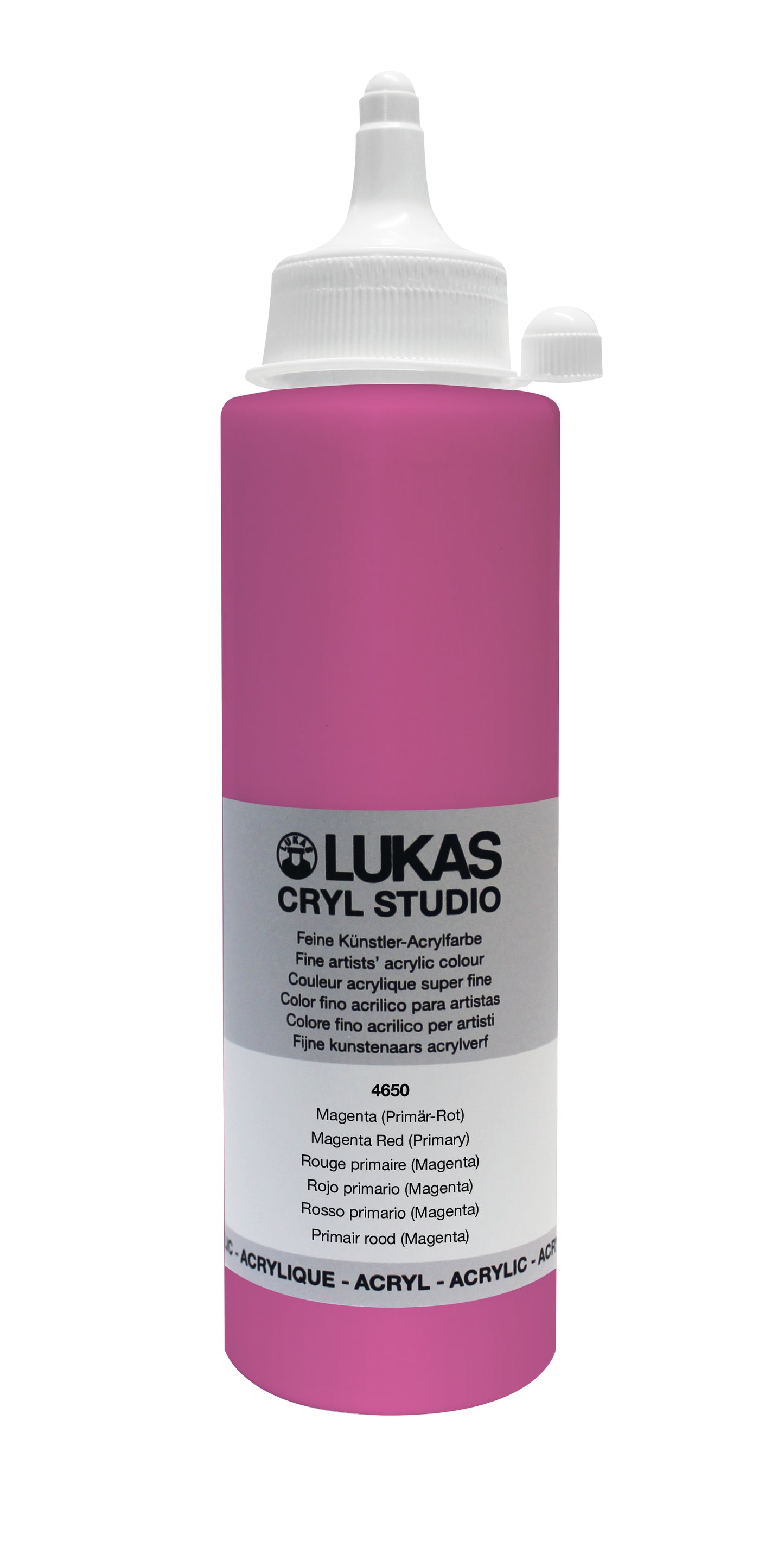 LUKAS CRYL Studio - 4650 Magenta (Primär-Rot) (125/250ml)