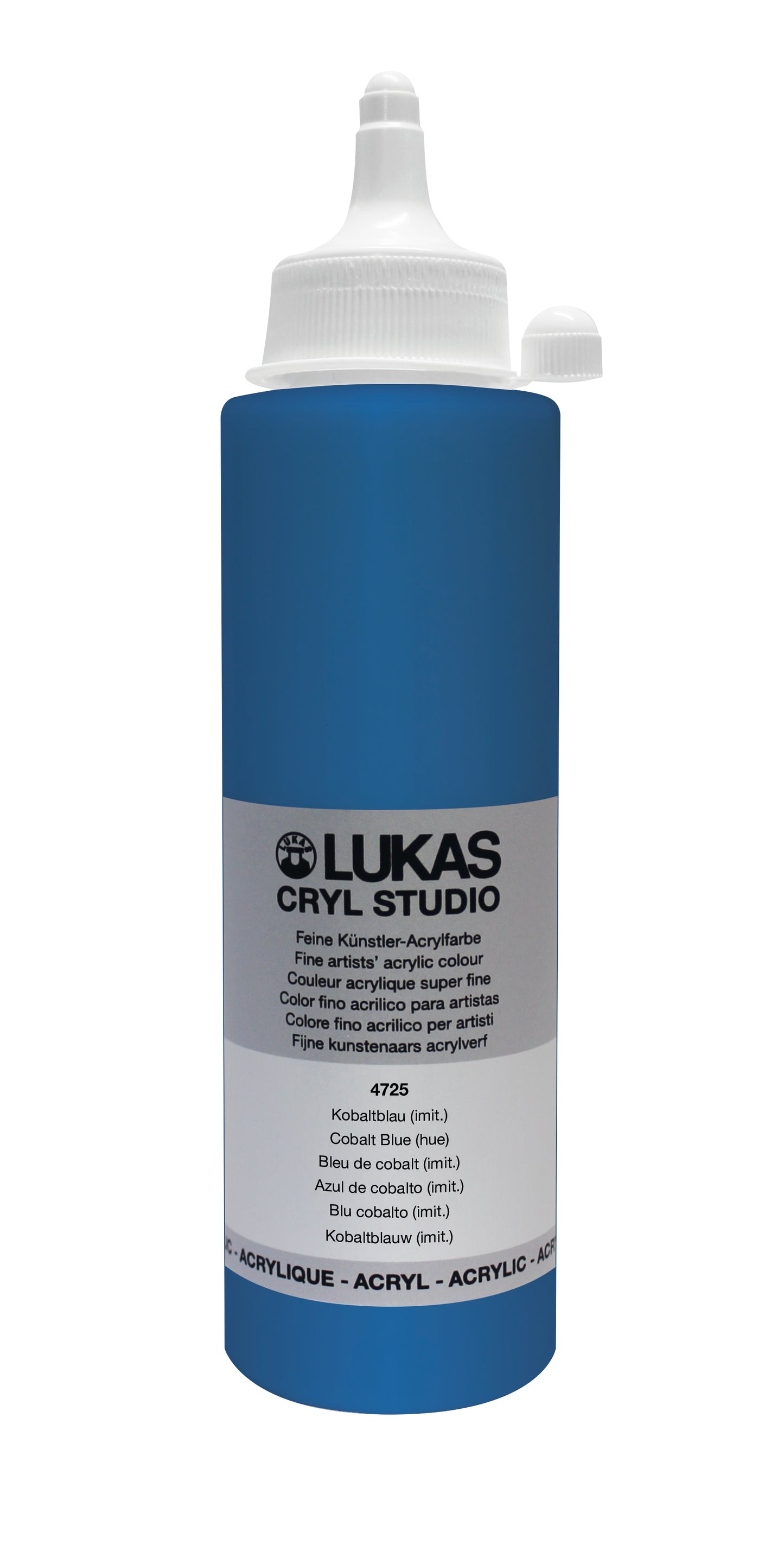LUKAS CRYL Studio - 4725 Kobaltblau (imit) (125/250ml)