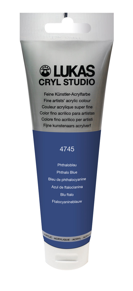 LUKAS CRYL Studio - 4745 Phthaloblau (125/250ml)