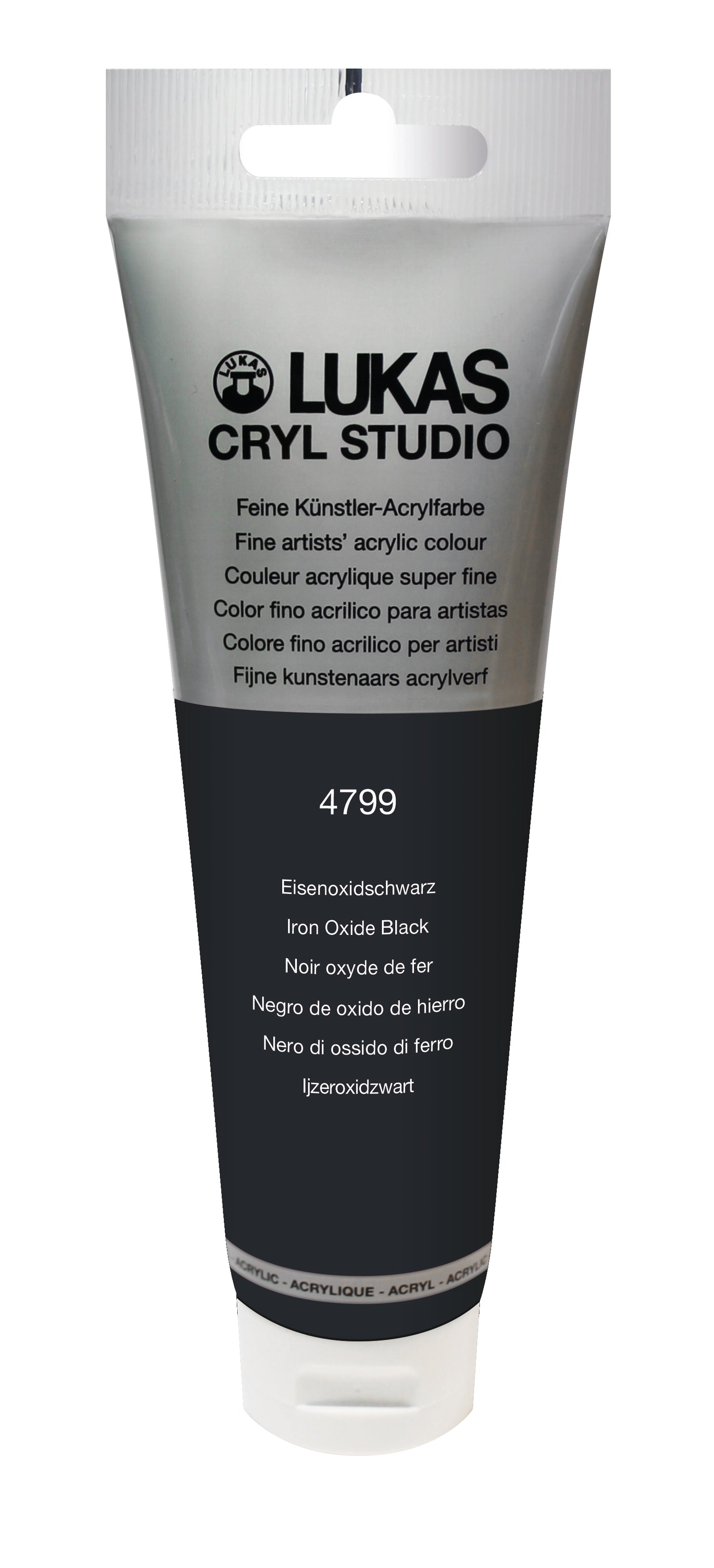 LUKAS CRYL Studio - 4799 Eisenoxidschwarz (125/250/500ml)