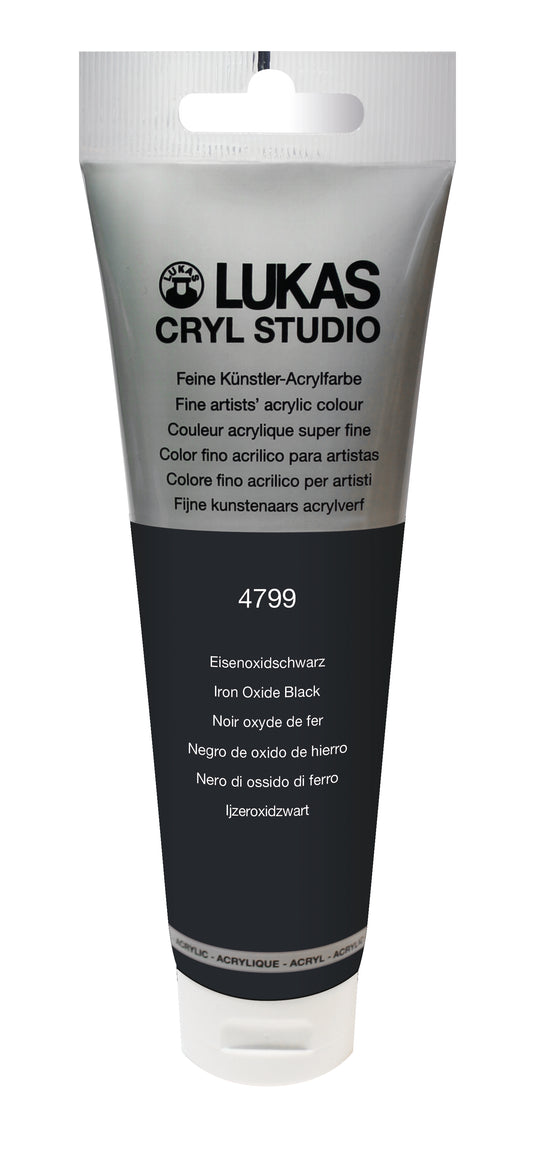 LUKAS CRYL Studio - 4799 Eisenoxidschwarz (125/250ml)
