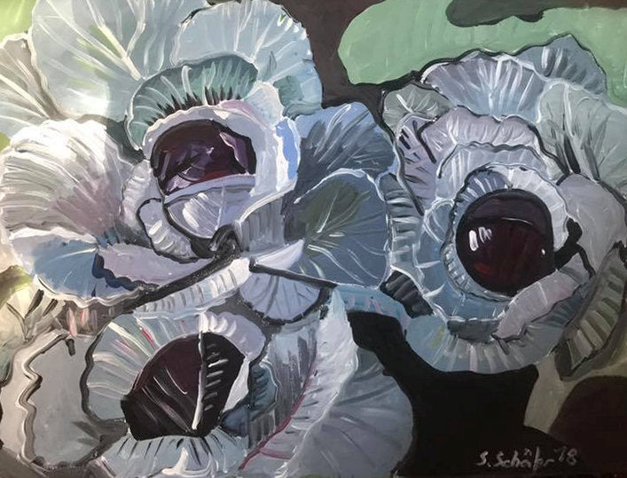 Sabine Schäfer | "Rotkohl" | 60 x 80 cm
