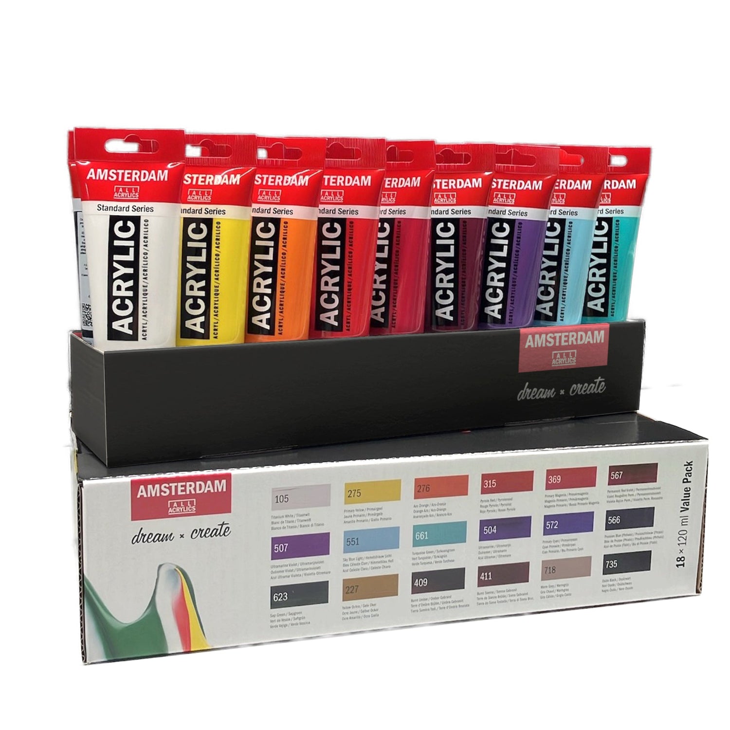 Royal Talens AMSTERDAM Acrylfarben Standard Series