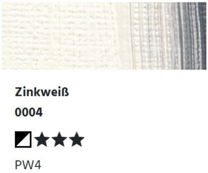 LUKAS 1862 Feinste Ölfarben - Zinkweiß 0004 (37/200ml)