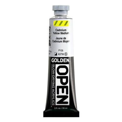 GOLDEN Open Acryl - Kadmiumgelb Mittel  7130 (59ml)