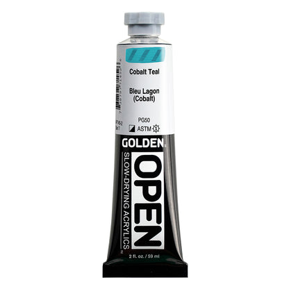 GOLDEN Open Acryl - Kobalt Blaugrün  7145 (59ml)