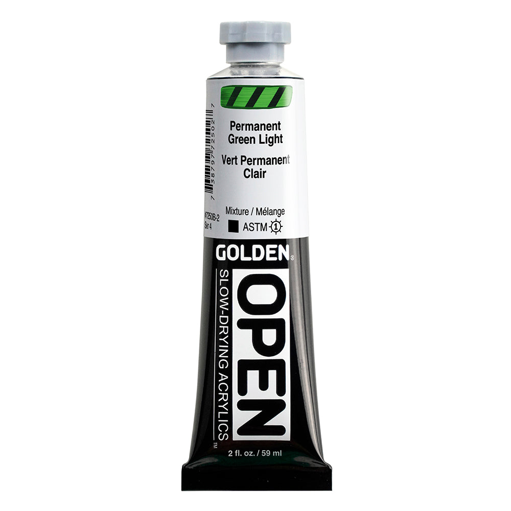 GOLDEN Open Acryl - Permanentgrün Hell  7250 (59ml)