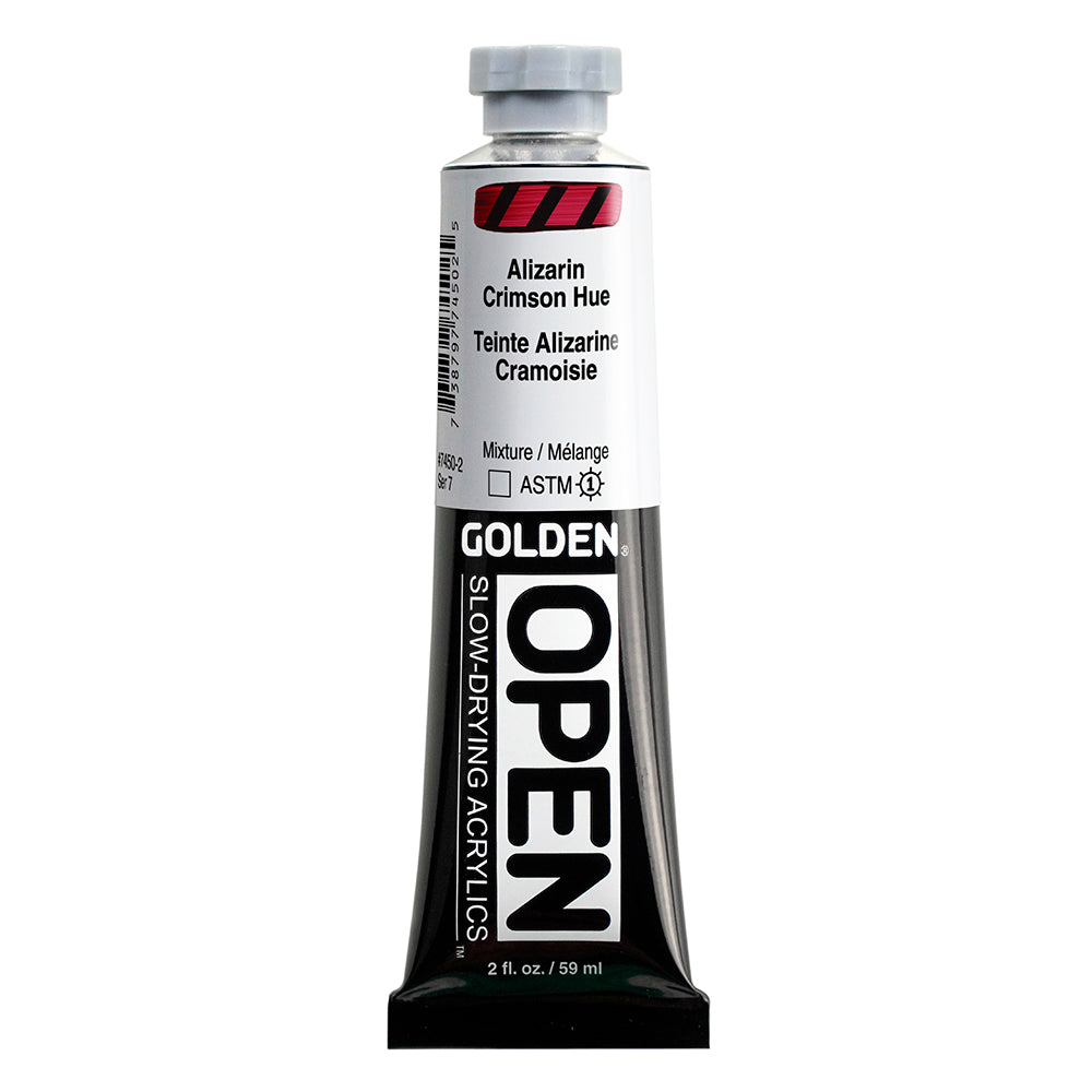 GOLDEN Open Acryl - Alizarin-Karmesin Farbton  7450 (59ml)