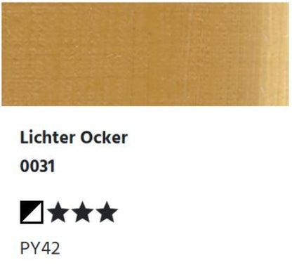 LUKAS 1862 Feinste Ölfarben - Lichter Ocker 0031  (37ml)