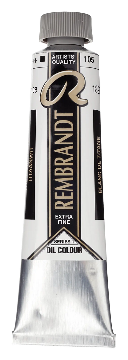 Pintura al óleo REMBRANDT - 105 blanco titanio 40 y 150ml