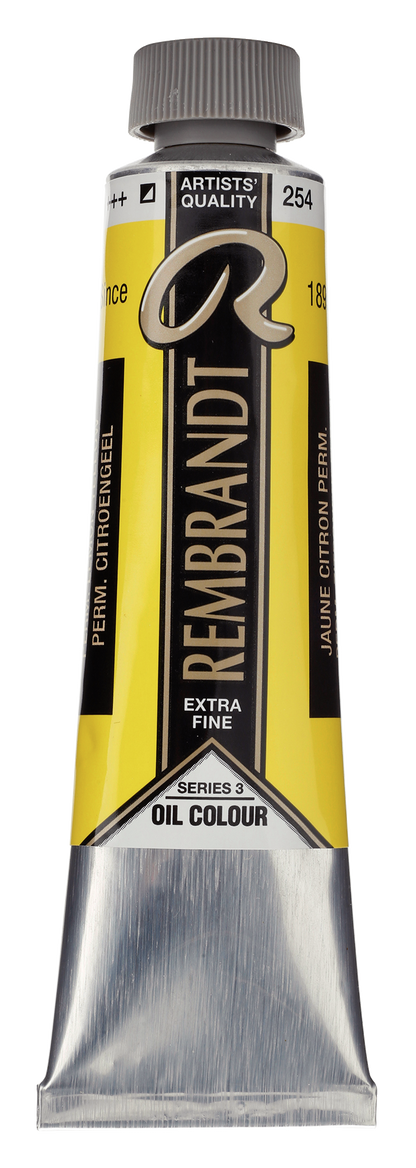 REMBRANDT Óleo - 254 Amarillo Limón Permanente 40ml