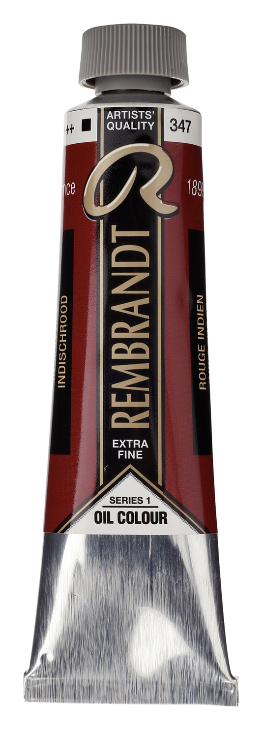 REMBRANDT Ölfarbe - 347  Indisch Rot 40ml