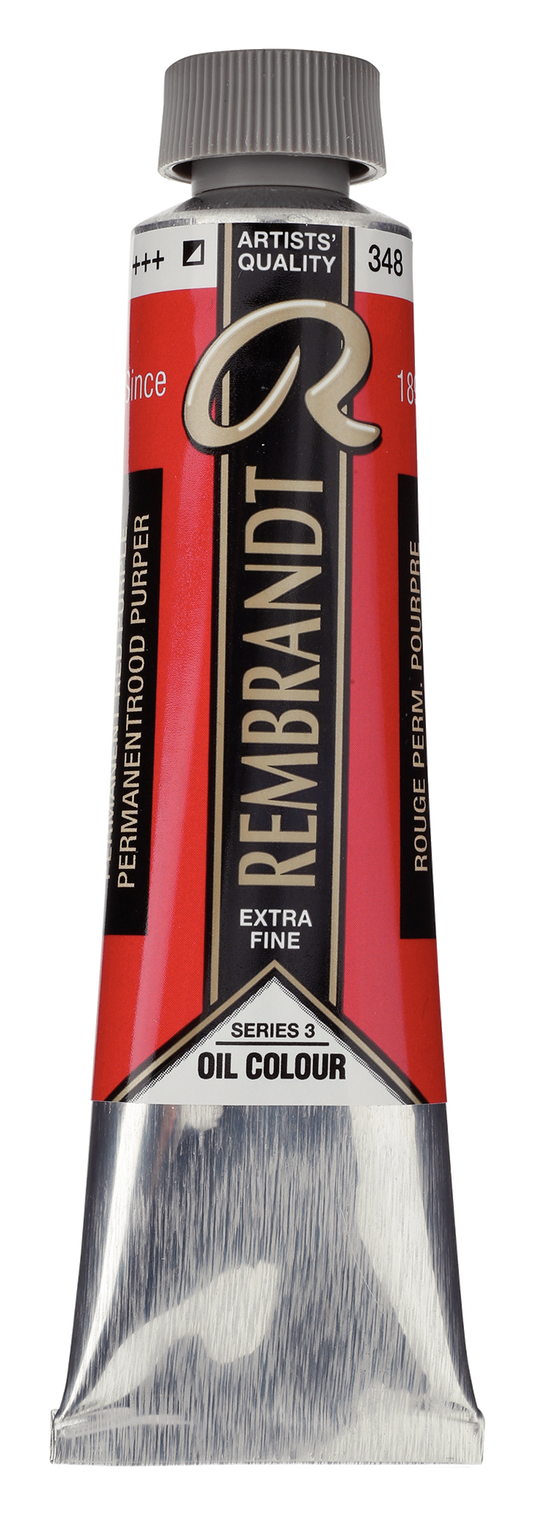 REMBRANDT Ölfarbe - 348 Permanentrot Purpur 40ml