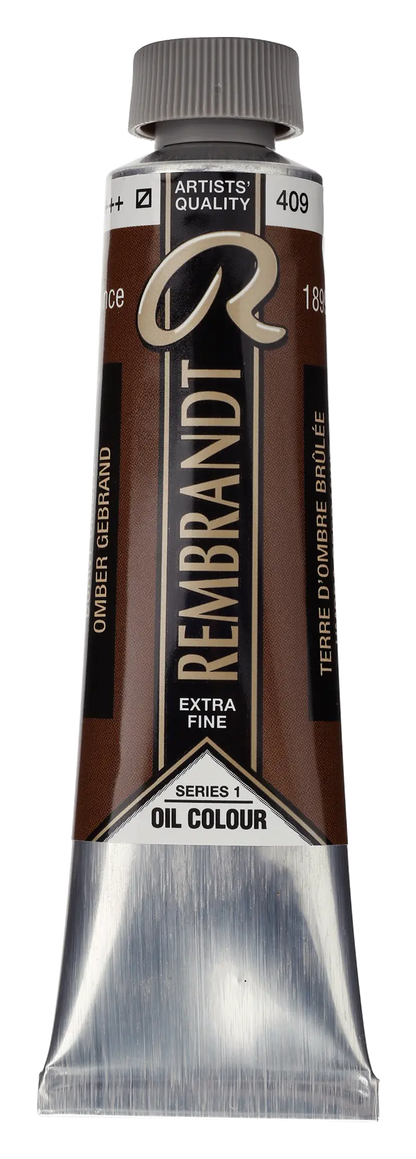REMBRANDT Ölfarbe - 409 Umbra Gebrannt 40ml