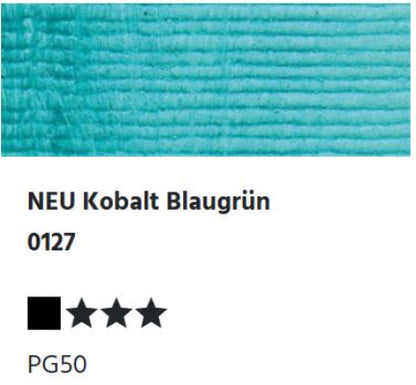 LUKAS 1862 Feinste Ölfarben - NEU Kobalt Blaugrün 0127 (37ml)