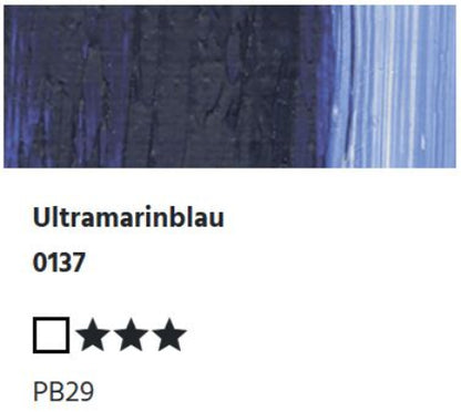 LUKAS 1862 Feinste Ölfarben - Ultramarinblau 0137 (37ml)