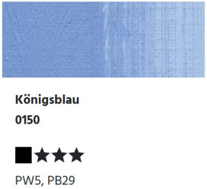LUKAS 1862 Feinste Ölfarben - Königsblau 0150 (37ml)