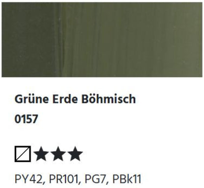 LUKAS 1862 Feinste Ölfarben - Grüne Erde Böhmisch 0157 (37ml)