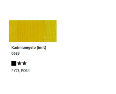 LUKAS BERLIN wassermischb. Ölfarbe - 0628 Kadmiumgelb (imit.) (37/200ml)