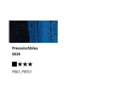 Mezcla de agua LUKAS BERLIN. Pintura al óleo - 0634 Azul de Prusia (37/200ml)
