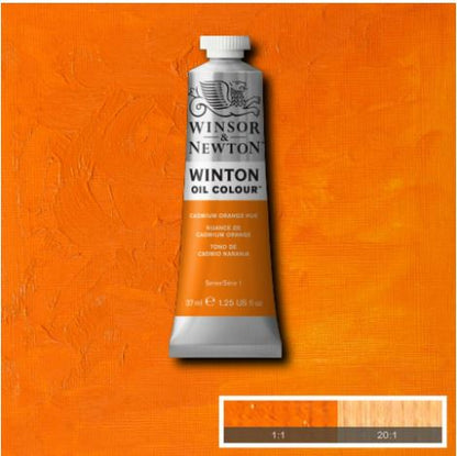 WINSOR&NEWTON Winton Feine Ölfarbe - KADMIUM ORANGE FARBTON  090 (37ml)