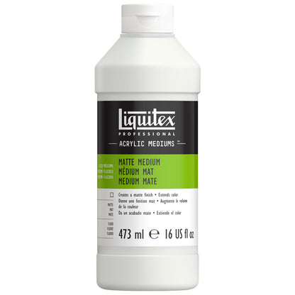 LIQUITEX Professional Matt Medium Acrylmalmittel (473ml)