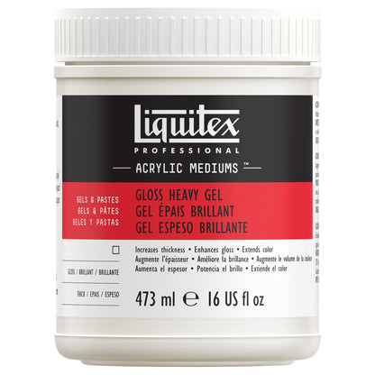 LIQUITEX Professional Gloss Heavy Gel (473ml)