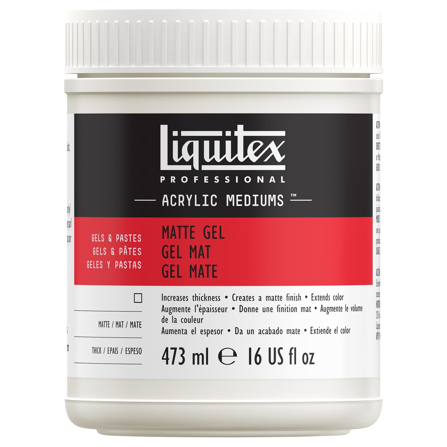 LIQUITEX Professional MATT Gel (473ml)
