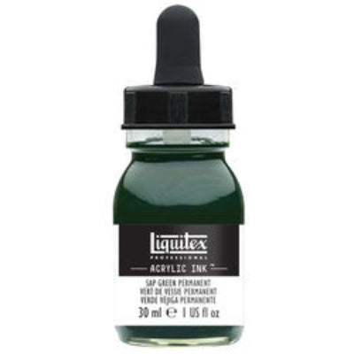 LIQUITEX Professional Acrylic Ink - Saftgrün Permanent  315 (30ml)