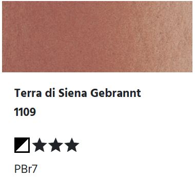 LUKAS Aquarell 1862 (24ml Tube) - Terra di Siena gebrannt  1109