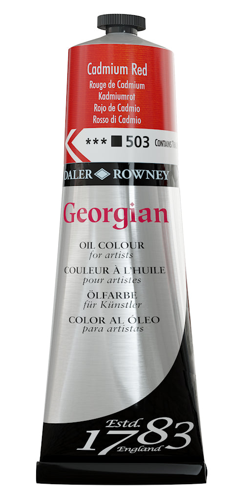Pintura al óleo GEORGIAN rojo cadmio - 503