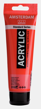 Estándar acrílico AMSTERDAM - Rojo pirrol 315 (120 ml)