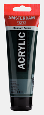 AMSTERDAM Acryl Standard - Saftgrün  623 (120ml)