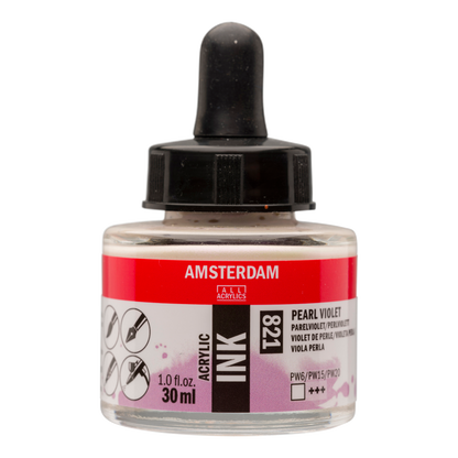 Royal Talens AMSTERDAM Acrylic Ink - Perlviolett  821 (30ml)