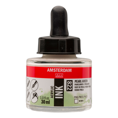 Royal Talens AMSTERDAM Acrylic Ink - Perlgrün  822 (30ml)