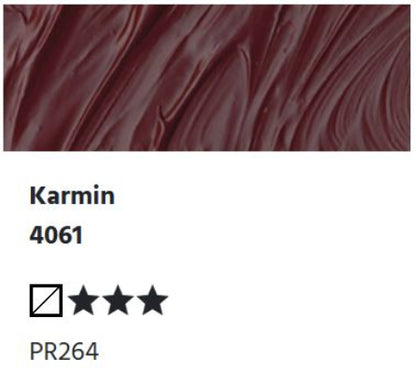 LUKAS Cryl PASTOS (HEAVY BODY) - Karmin  4061 (37ml)