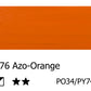 Estándar acrílico AMSTERDAM - Naranja azo 276 (120 ml)