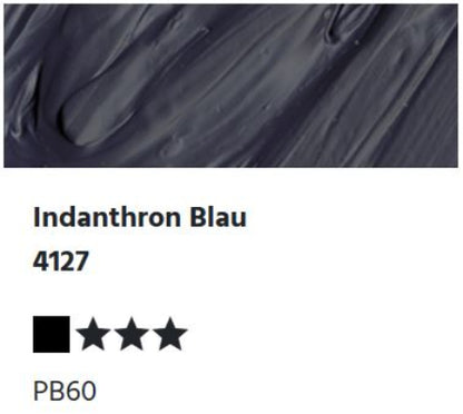 LUKAS Cryl PASTOS (HEAVY BODY) - Indanthron Blau  4127 (37ml)