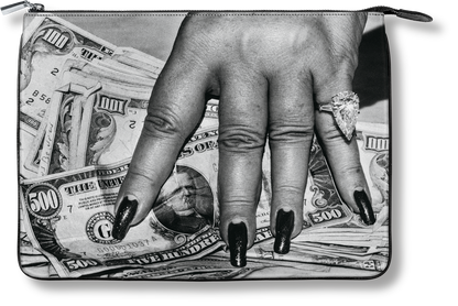 TASCHEN Pouch. Helmut Newton ‘Fat Hand and Dollars’