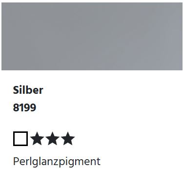 LUKAS Studio GOUACHE - Silber 8199 (20ml)